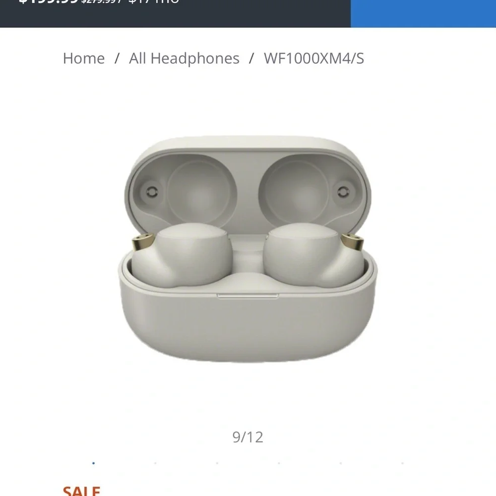 WF-1000XM4 Industry Leading Noise Canceling Truly Wireless Earbuds‎ | WF-1000XM4